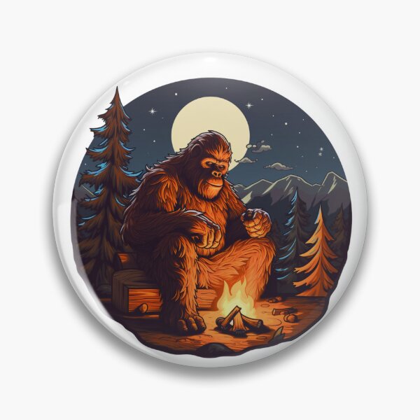 Item preview, Campfire Sasquatch designed and sold by Pobru.