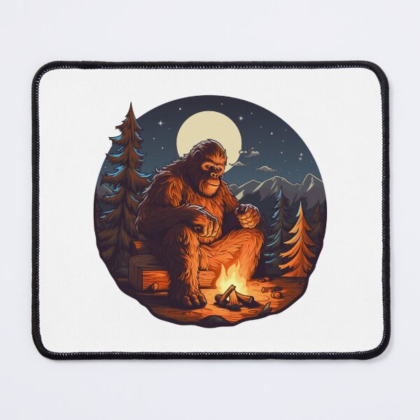 Item preview, Campfire Sasquatch designed and sold by Pobru.