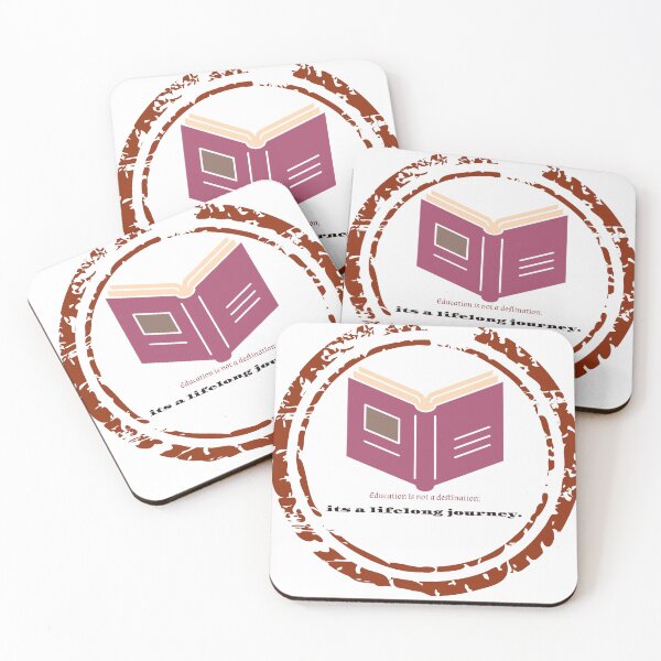 Item preview,  Education is Not a Destination - Motivational Quotes designed and sold by zeddy-store.