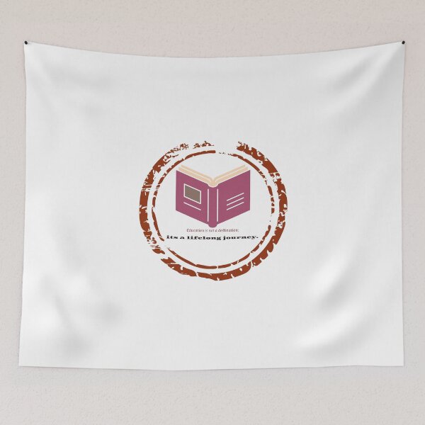 Item preview,  Education is Not a Destination - Motivational Quotes designed and sold by zeddy-store.