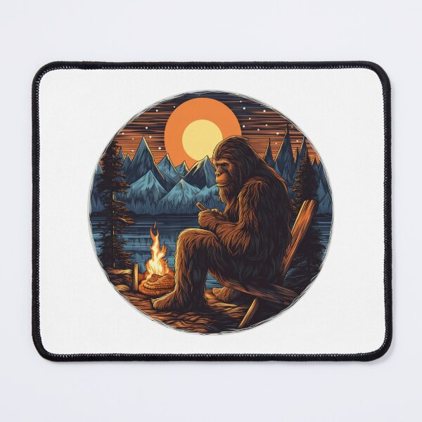 Item preview, Campfire Moonlight Sasquatch designed and sold by Pobru.