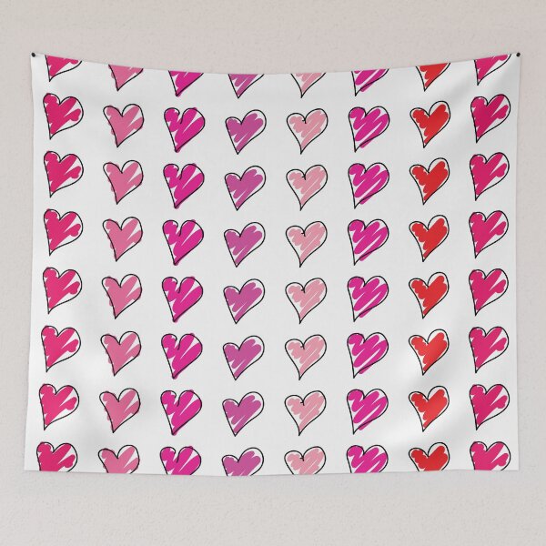 Item preview, Row of hearts designed and sold by HelenDBVickers.