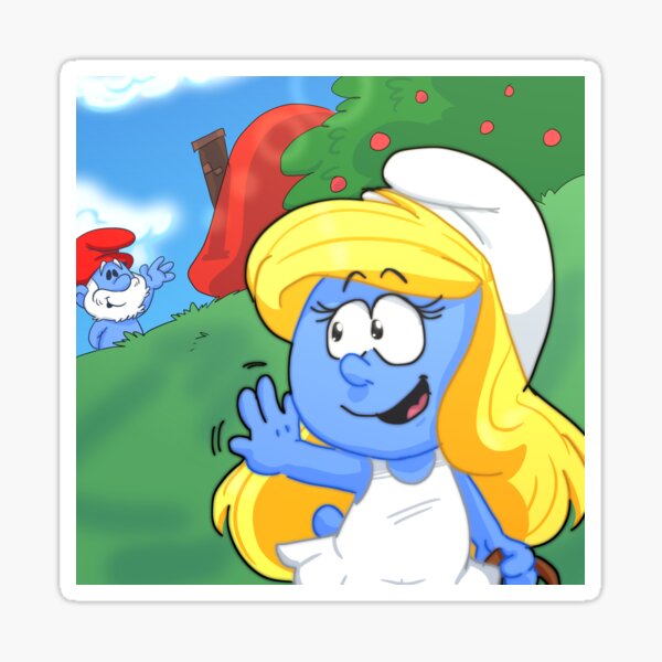 After Sassette goes back to sleep, Smurfette proceeds onward to Mother Natu...