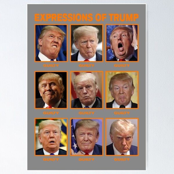 Item preview, Expressions Of Trump (2b) designed and sold by The Passive Canuck.