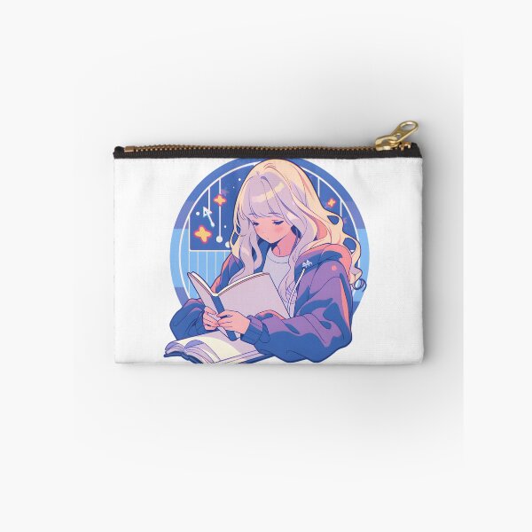 Item preview, Lofi girl the reader - Reading Cartoon Characters designed and sold by Ordinary Life Works.