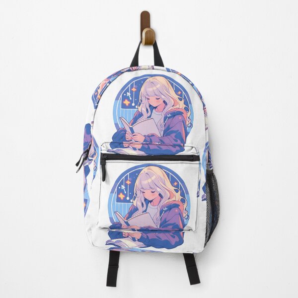 Item preview, Lofi girl the reader - Reading Cartoon Characters designed and sold by Ordinary Life Works.