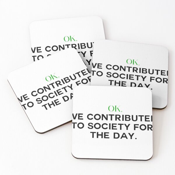 Item preview, Funny society participation phrase designed and sold by AveMariaArt.