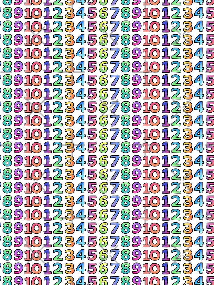 Rainbow Numbers by AdrienneBody