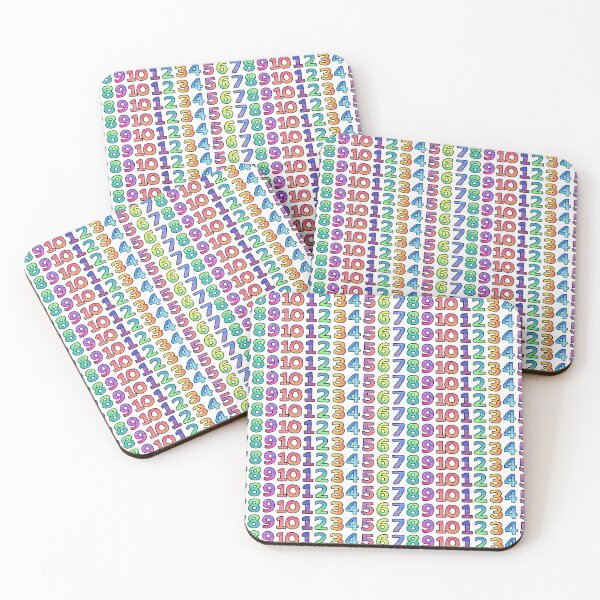 Item preview, Rainbow Numbers designed and sold by Adrienne Body.