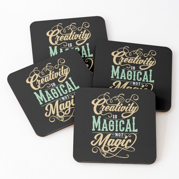 Item preview, Creativity Is Magical Not Magic designed and sold by OrbiTelArt.