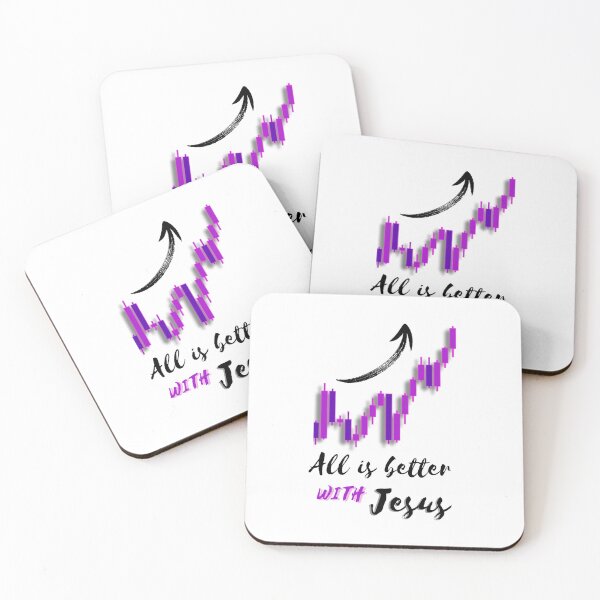Item preview, All is better with Jesus - Stock Markets designed and sold by Faith-and-Light.