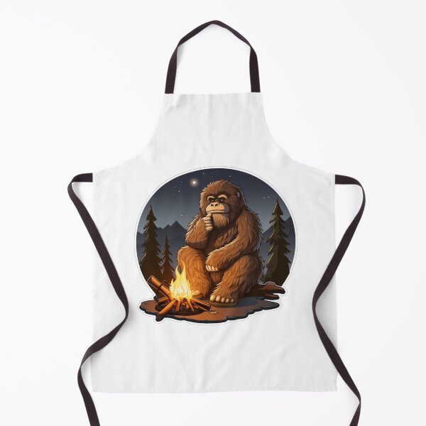 Item preview, Campfire Moonlight Sasquatch designed and sold by Pobru.