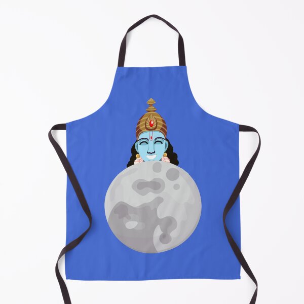 Item preview, Vishnu Laughing on the Moon - India is on the Moon designed and sold by WigOutlet.