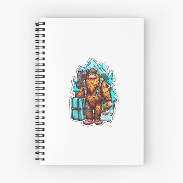 Item preview, Hiking Sasquatch designed and sold by Pobru.