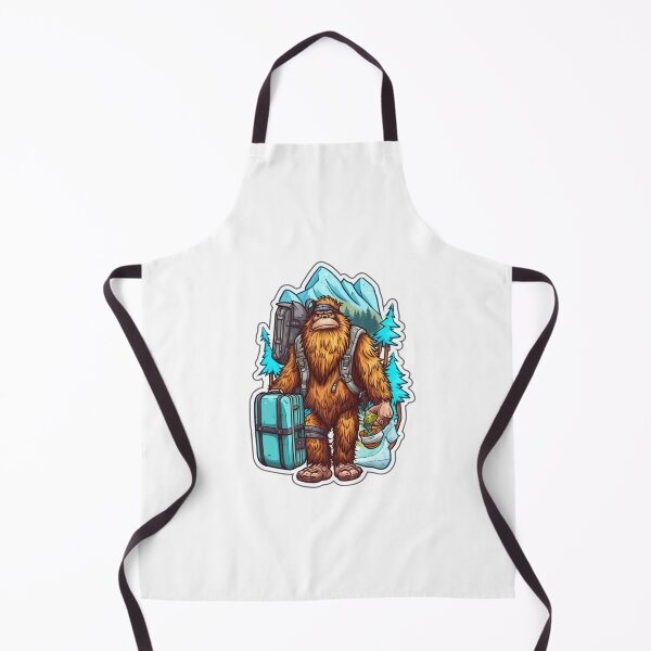 Item preview, Hiking Sasquatch designed and sold by Pobru.