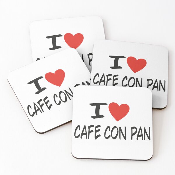 Item preview, I Heart Cafe Con Pan designed and sold by TropiCol Creations.
