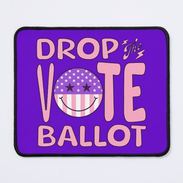 Item preview, Drop the Vote Ballot (smile) designed and sold by HaileyLow.