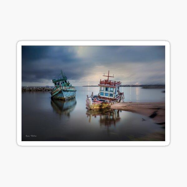 Item preview, Thai Fishing Boats designed and sold by Russell Thorne.