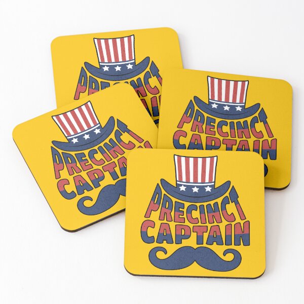 Item preview, Precinct Captain (hat & mustache) designed and sold by HaileyLow.