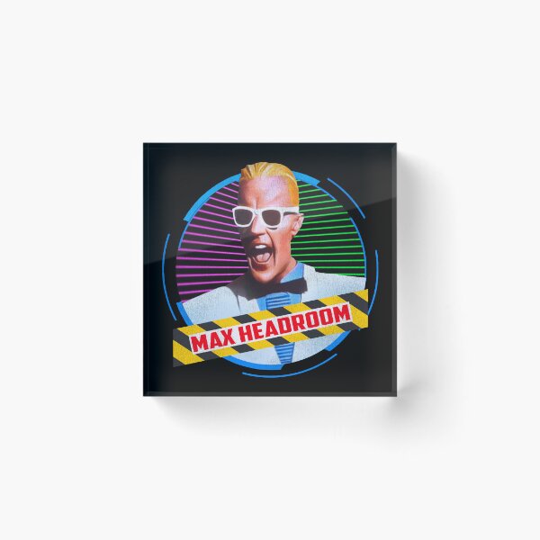 Item preview, MAX HEADROOM / 80s Cult TV Show  designed and sold by ourkid.