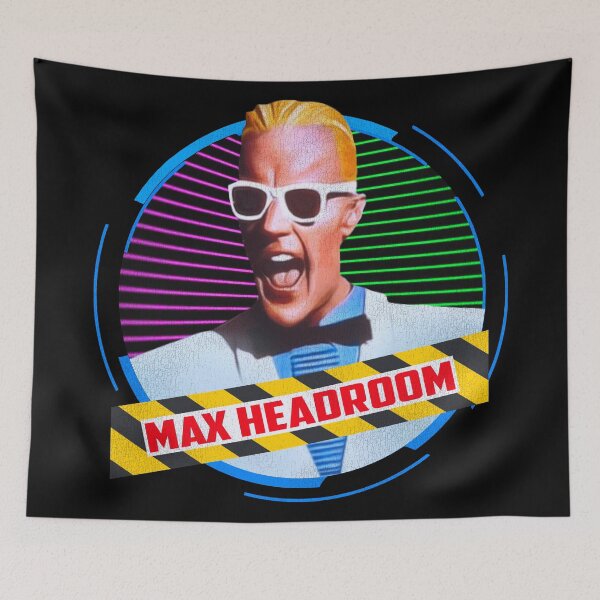 Item preview, MAX HEADROOM / 80s Cult TV Show  designed and sold by ourkid.