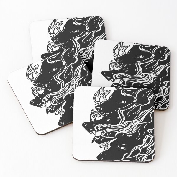 Item preview, Japanese Wolves. designed and sold by Jaomink.