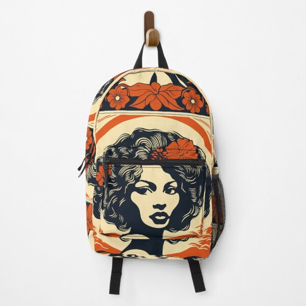 Item preview, Afro-Centric Beauty Amidst Blooms designed and sold by Isabella Martinez.
