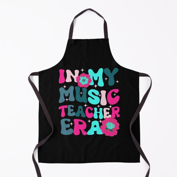 Item preview, In My Music Teacher Era First Day Of School Back To School Groovy designed and sold by Mayalogo.