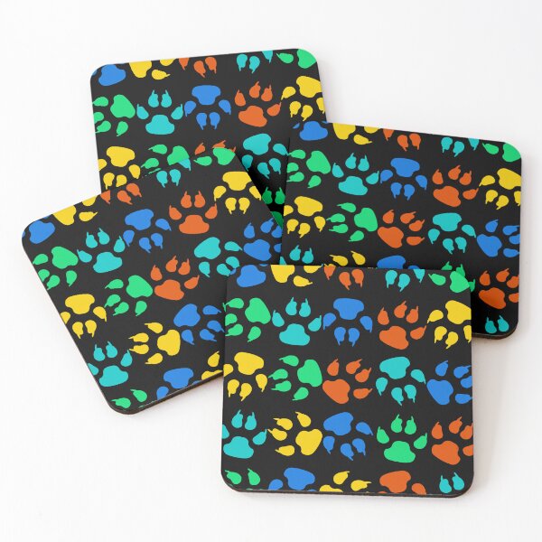 Item preview, Dog Paw Print Pattern designed and sold by radikaldezignz.