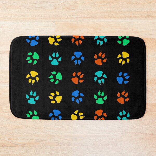 Item preview, Dog Paw Print Pattern designed and sold by radikaldezignz.