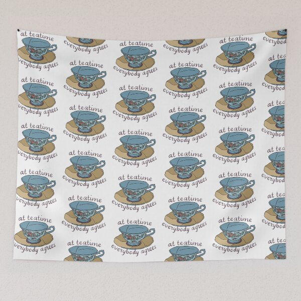 Item preview, Teatime Anti-Hero Teacup designed and sold by Caroline Shea.