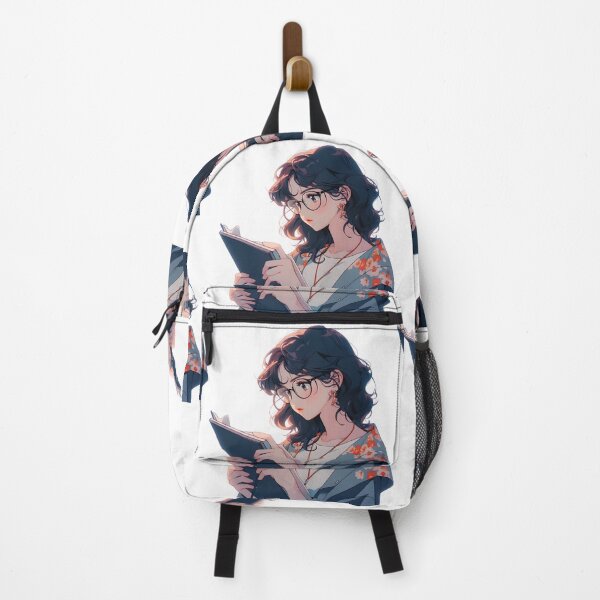 Item preview, Lofi girl the reader - Reading Cartoon Characters designed and sold by Ordinary Life Works.