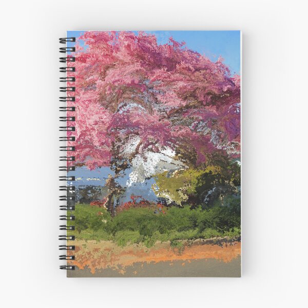 Aperçu de l'œuvre L'arbre rose peint créée et vendue par AussieAl.