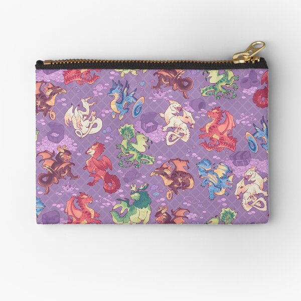 Item preview, Chromatic dragons in purple designed and sold by Colordrilos.