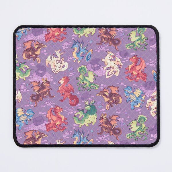 Item preview, Chromatic dragons in purple designed and sold by Colordrilos.