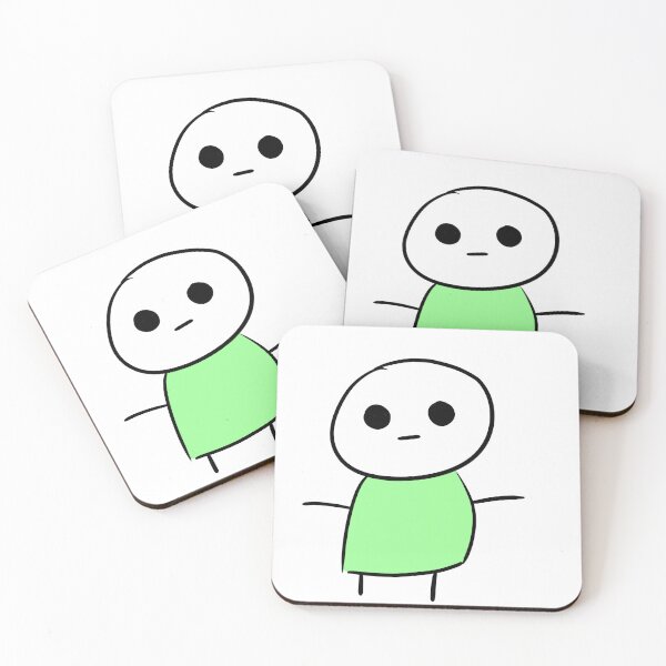Item preview, Green shirt guy designed and sold by blinkybk816.