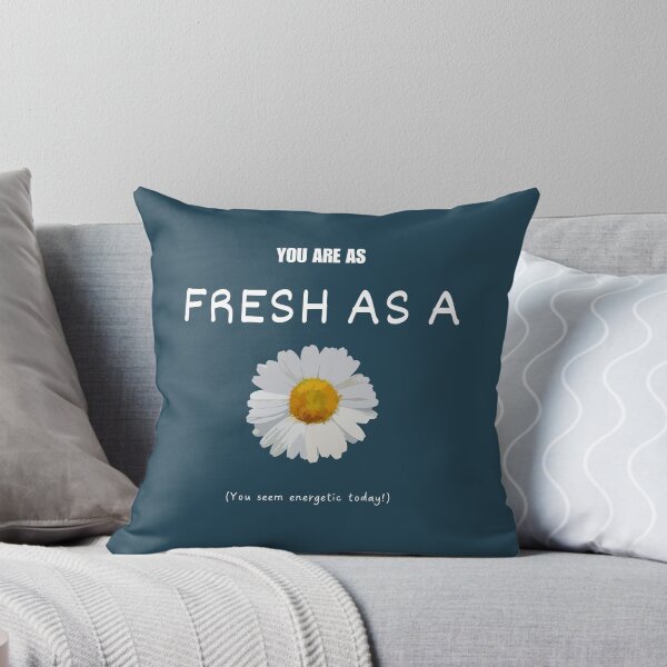 Item preview, As fresh as a daisy idiom designed and sold by Idioms4u.