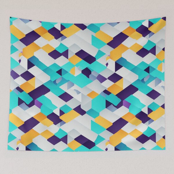 Item preview, Abstract Colorful Geometric Shapes designed and sold by CoolPixels.