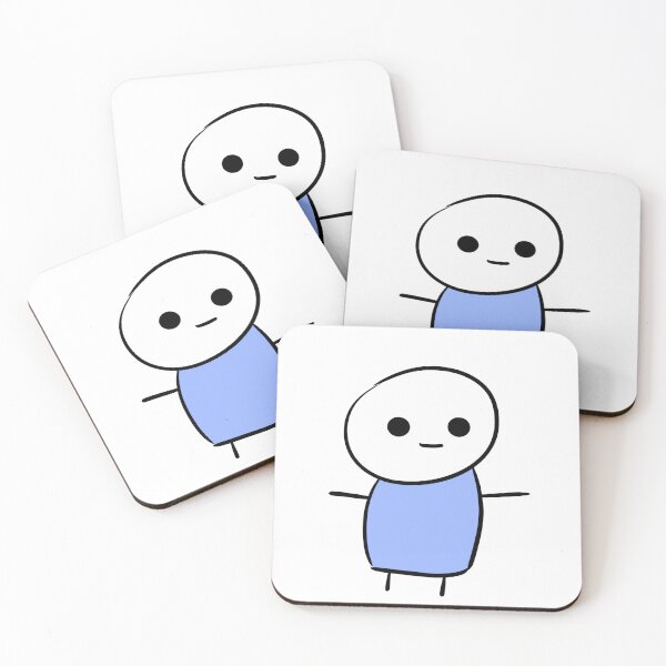 Item preview, Blue shirt guy designed and sold by blinkybk816.