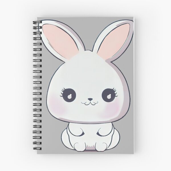 Item preview, White Kawaii Bunny designed and sold by Magic-almix.