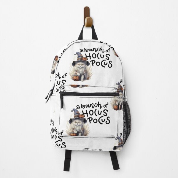 Item preview, Hocus Pocus White Persian Witch Cat In Time For Halloween designed and sold by PomskysRus.