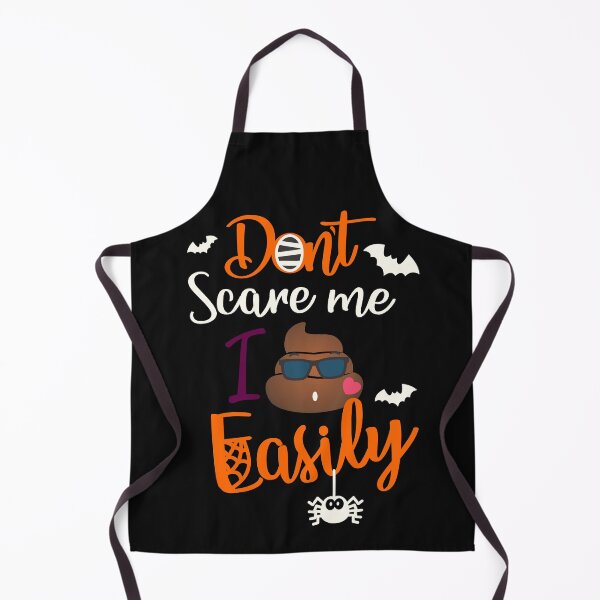 Item preview, Funny t shirt: Don't scare me poomoji easily / pile of poo / cute halloween designed and sold by amahechoamano.