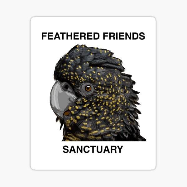 Item preview, Feather Friends Sanctuary designed and sold by Conuretopia.