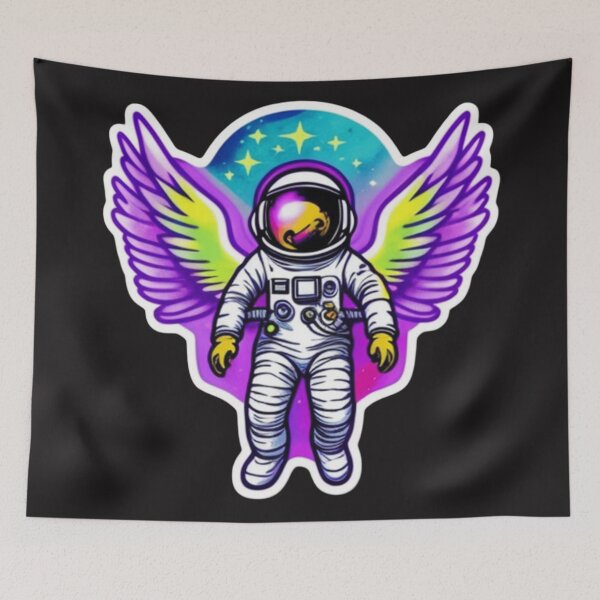 Item preview, Astronaut with wings  designed and sold by Roxburylane.