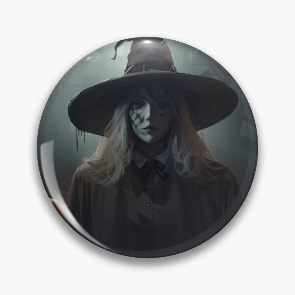 Item preview, Sinister Halloween Witch in Fog #1 designed and sold by Electric-Easel.