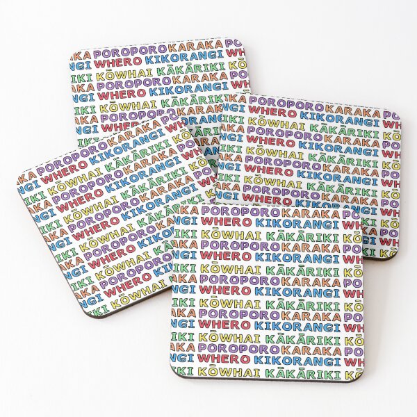 Item preview, Te Reo Maori - Colours designed and sold by Adrienne Body.