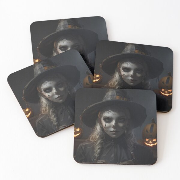 Item preview, Sinister Halloween Witch in Fog #2 designed and sold by Electric-Easel.