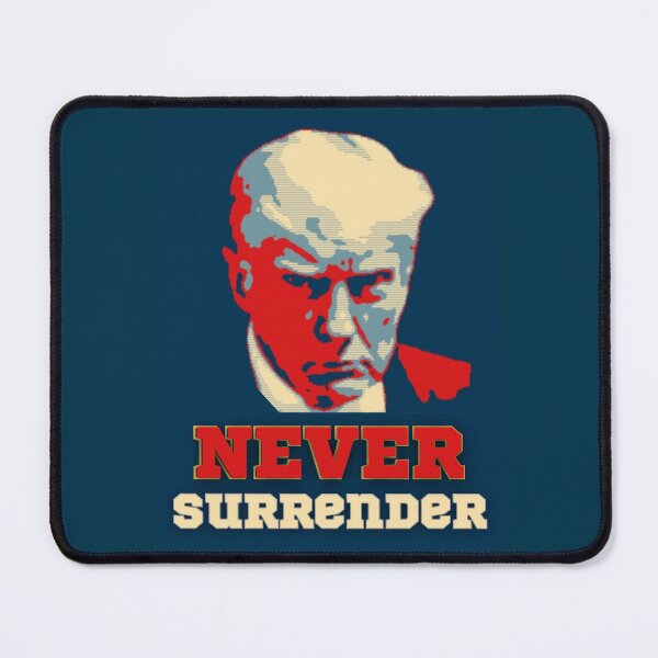 Item preview, Trump Mugshot Never Surrender designed and sold by Flirt-Teez.