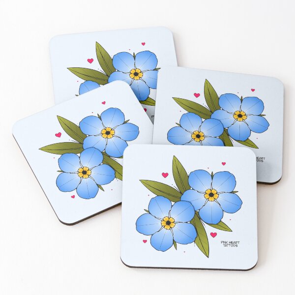 Item preview, Forget-Me-Nots designed and sold by pinkhearttattoo.