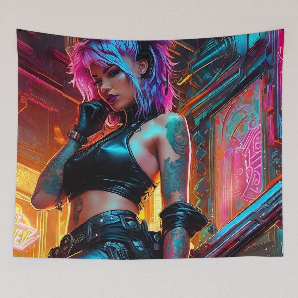 Item preview, Cyber City Merc designed and sold by Delerat7.